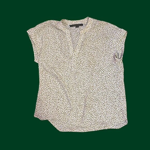 ✨ Cynthia Steffe Polka Dot Print Blouse (Size M) - Picture 2 of 6